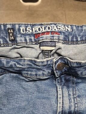 U.S. Polo Assn. Light Blue Slim Straight Jeans
